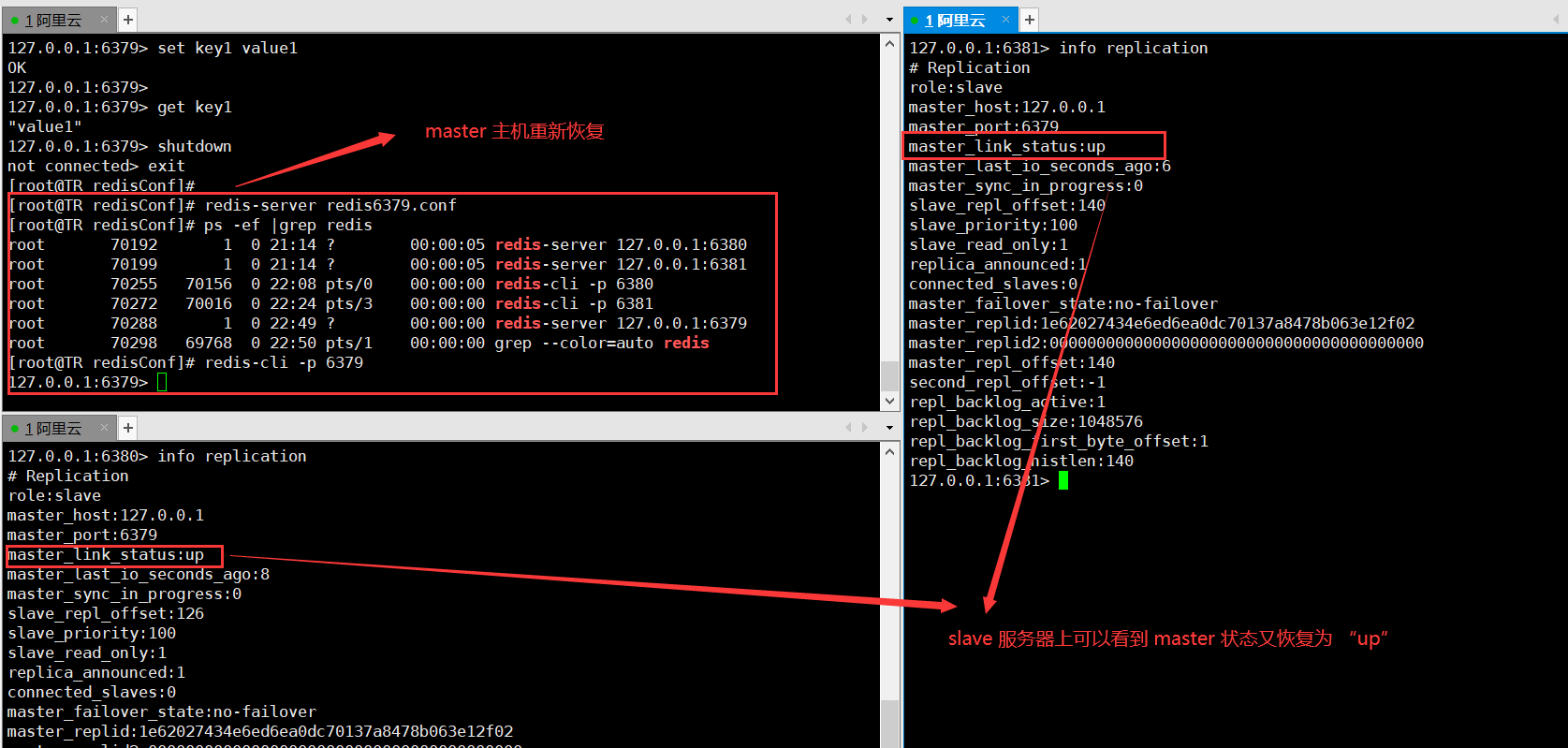 Redis 主从复制以及哨兵模式的详细图解